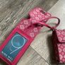 Nine West wristlet and lip stick bag charm. Image 9
