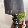 Black Floor Lamp and Table lamp matching Claire Ross inspired Image 10