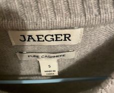 JAEGER pure cashmere crew neck jumper