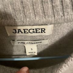 JAEGER pure cashmere crew neck jumper