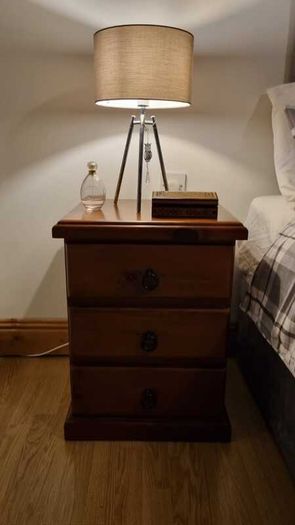 Bedside lockers x2