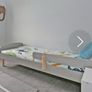 Flexa dots grey single bed with side rail ( no mattress) Image 5
