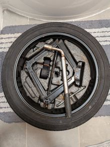 Space saver spare wheel
