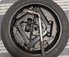 Space saver spare wheel