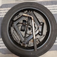 Space saver spare wheel
