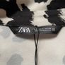 Zara Cow Print Blouse - Size S Image 4