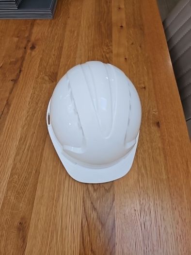 White Hard Hat