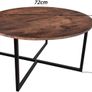 Coffee Table with Metal Legs Image 4