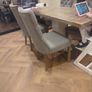 Price drop - Bespoke kitchen table + 4 kitchen chairs Image 4