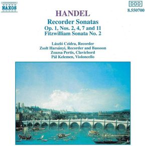 Handel. Recorder Sonatas. CD. Free Postage!