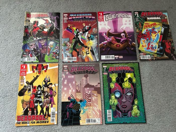 Deadpool comic bundle