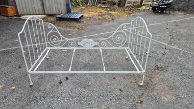 19th Century Cast Iron day bed