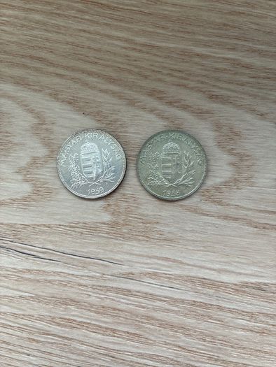 silver 1 Pengo Hungary
