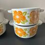 Vintage  Arcopal Lotus Soup Bowls Image 6