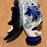 Blue And White Ceramic Cockerel / Rooster Ornament Image 8