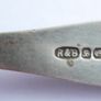 ROBERTS & BELK Vintage Hook-Backed HONEY SPOON Silver-Plated Image 3