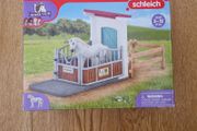 BRAND NEW Schleich Horse Club Stall Extension 42569 With Stallion
