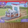 BRAND NEW Schleich Horse Club Stall Extension 42569 With Stallion Image 4
