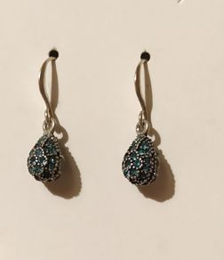 Preloved Silver Plated Pilgrim Earrings