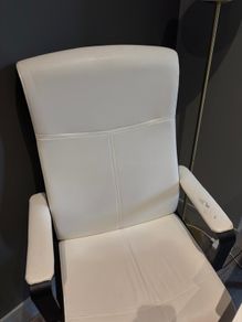 desk and chair