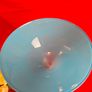 Large Handmade in Poland Martini Vase  Azure Blue 34 cm Tall Centerpiece Image 5
