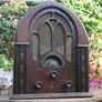 Genuine Antique Cathedral Radio Atwater Kent Image 2