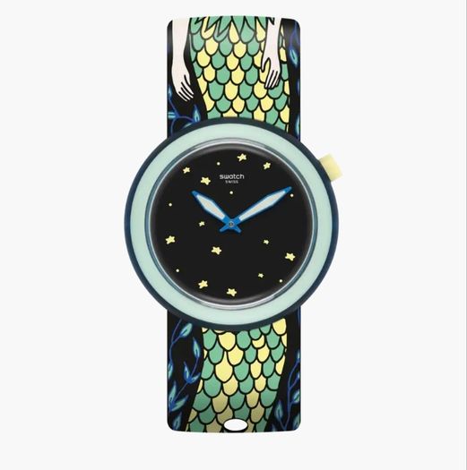 Swatch Pop Melusine Watch Mermaid