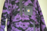 Carhartt WIP Prentis Pullover Fleece Jacket - Size Medium