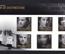 2008 Great Britain Women of Distinction Commemorative Stamps Presentation Pack