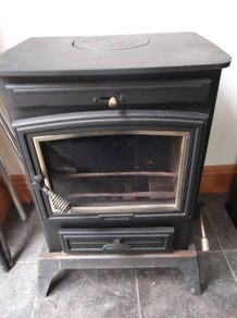 arrow stove- back boiler gone