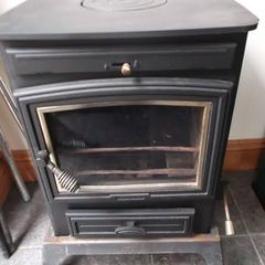 arrow stove- back boiler gone