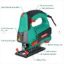HYCHIKA Jig saw, 6.7A Jig Saw 800-3000SPM with 6 Variable Speeds, 4 Orbital Sets, Bevel Angle 45 Dagree Image 5