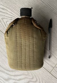 Vintage military water bottle / canteen Japan