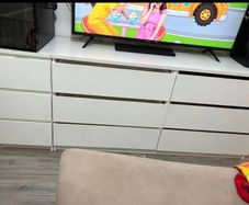 2 Piece White Drawer Set
