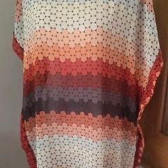 Blue Vanilla Tunic Top