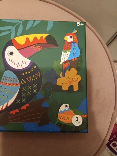 3D First children's cross stitch craft kit