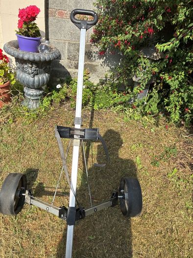 Used MacGregor collapsible golf cart.