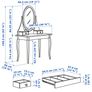 Ikea Hemnes Dressing Table Image 2