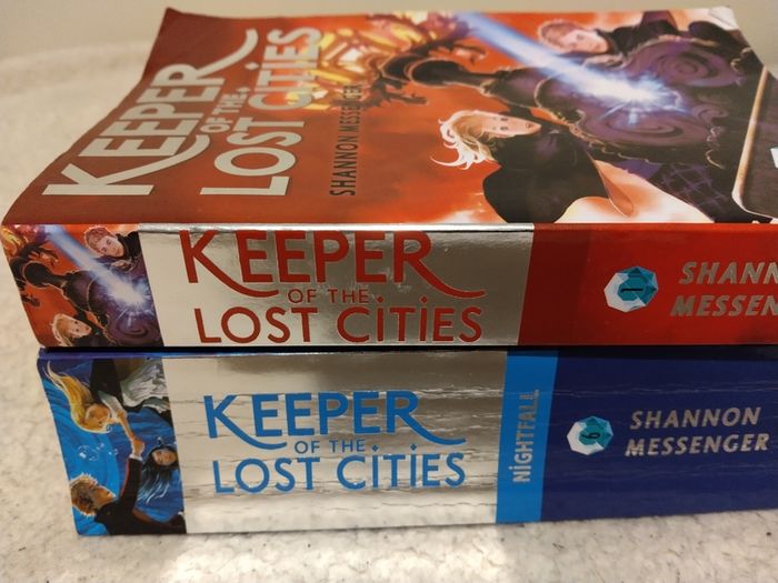 Keeper of the Lost Cities books by Shannon Messenger