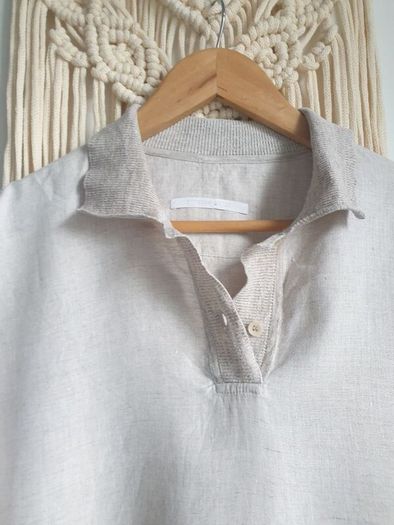 Annette Gortz Linen Blouse Size Large