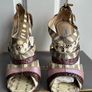 Jimmy Choo Cyndi Rhinestone Lucite Sandals - Sz 39.5 Image 3