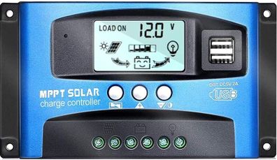 MPPT Solar Charge Controller 100A Solar Panel Regulator