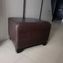 leather footstool Image 2