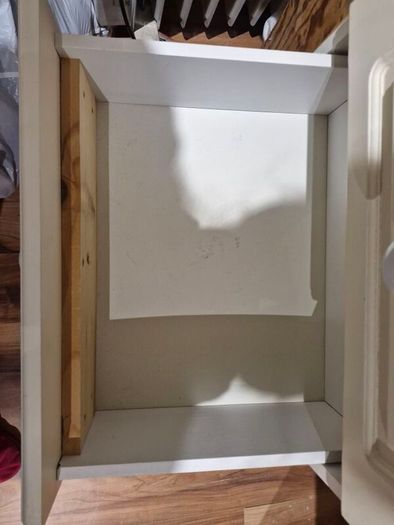 White Dressing Table with 6 Drawers