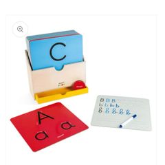 Janod Learn to Write Set | Montessori Educational Toy (Ages 3-6)