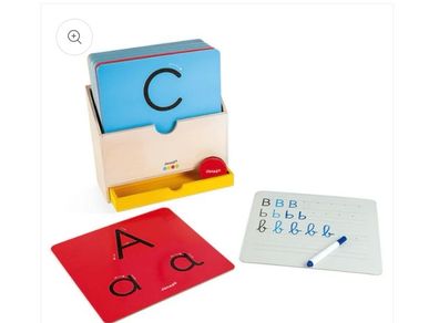 Janod Learn to Write Set | Montessori Educational Toy (Ages 3-6)