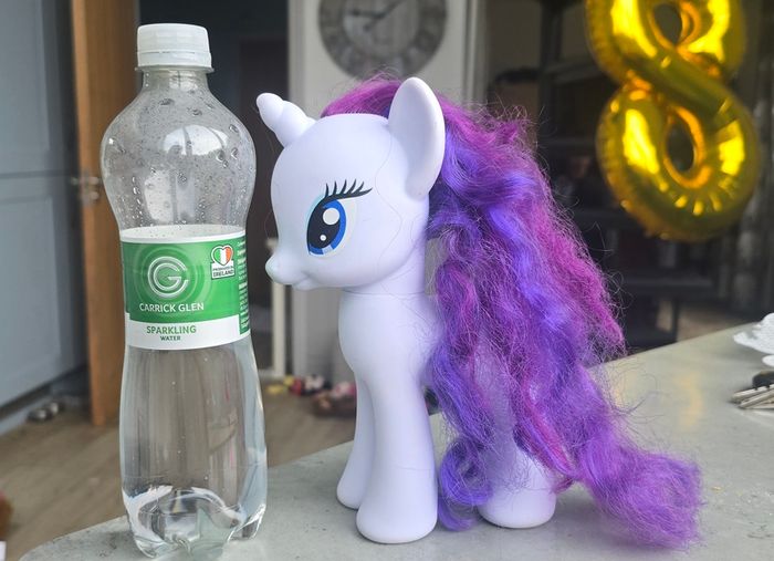 8 inch Rarity Styling Large knotty Hair Brushable 2013 HTF MLP G4 My Little Pony