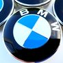 Set of 4 brand new BMW Classic BLUE / WHITE alloy wheel caps Image 6
