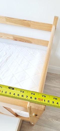 solid pine kids bed