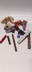 A Mixture Of 21 Woodturning Pen Blanks